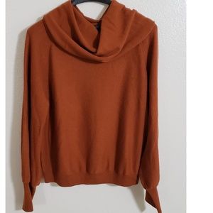 Anthropologie Cowl Neck Sweater